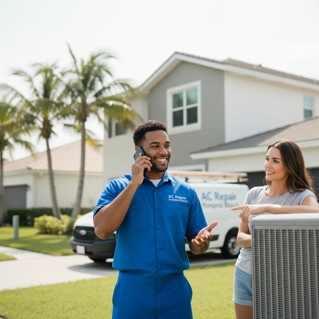 AC Repair Pompano Beach customer support in South Shore
